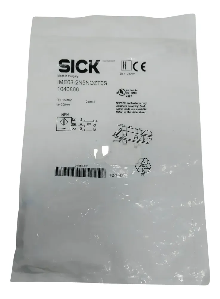 Sick Ime08-2n5nozt0s Sensor De Proximidad Inductivo