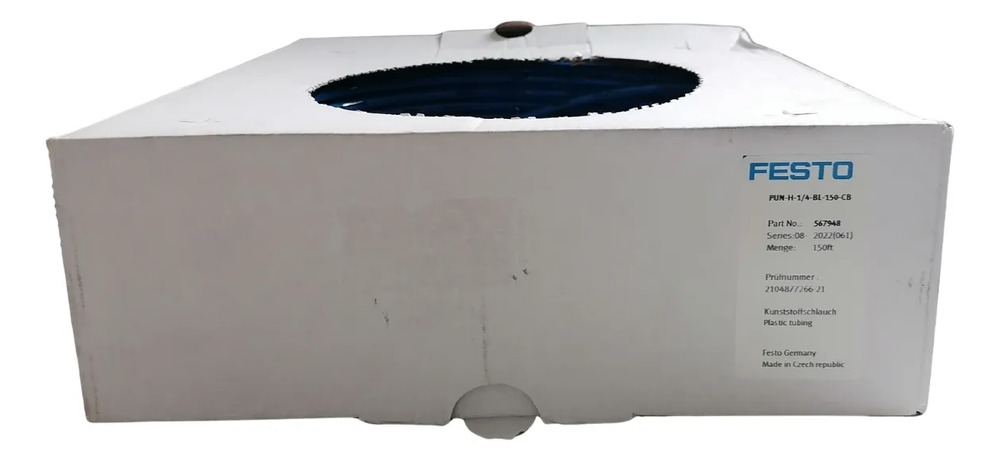 Manguera Industrial Festo Pun-h-1/4-bl-150-cb 567948 Azul Marino