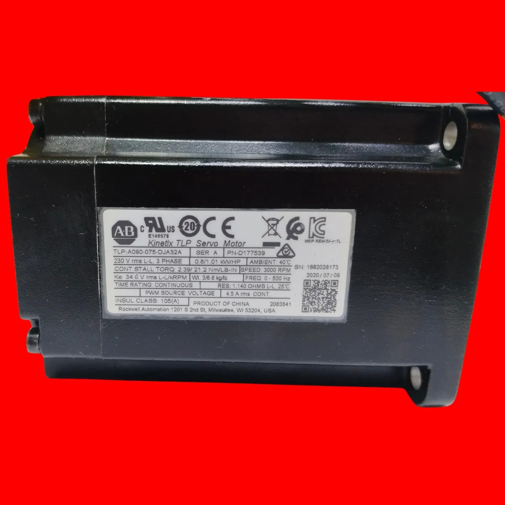 Allen Bradley Tlp-a090-075-dja32a Servomotor - Imagen 5