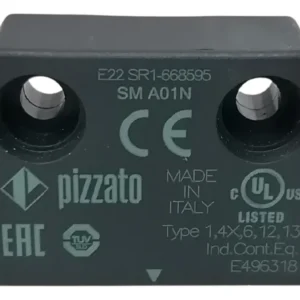 Actuador Llave Para Interruptor  Pizzato E22 Sr1-668595 Gris Oscuro