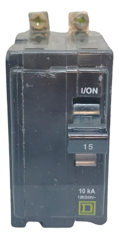 Square D 15 Disyuntor Ab-6068 2 Polos