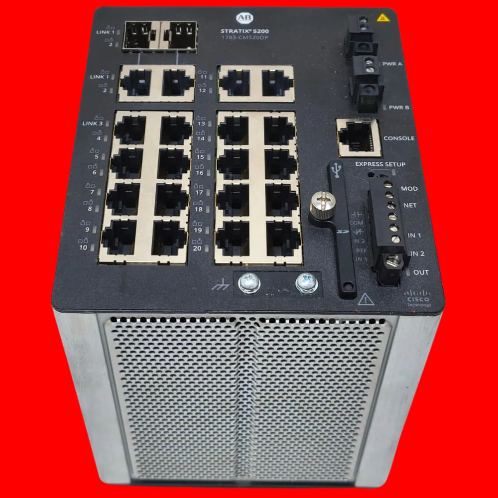 1783-cms20dp Allen Bradley Stratix 5200 Ethernet Switch 18 - Imagen 3