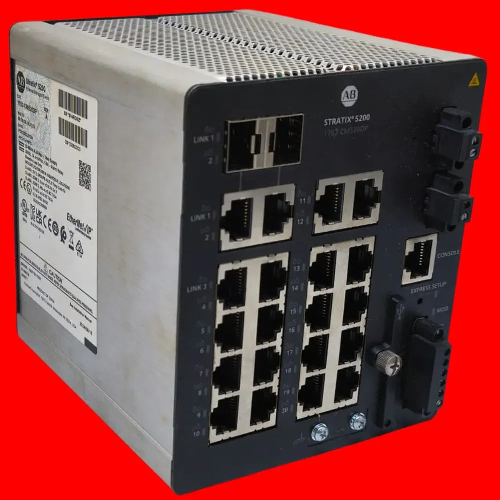 1783-cms20dp Allen Bradley Stratix 5200 Ethernet Switch 18 - Imagen 2