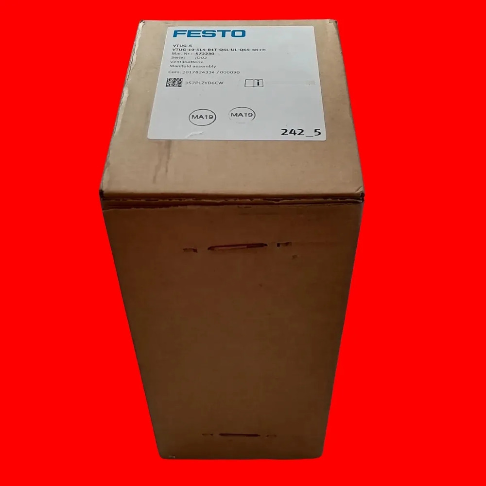 Festo Vtug-10-sl4-b1t-q6l-ul-q6s-4k+h Manifold 572230 - Imagen 2