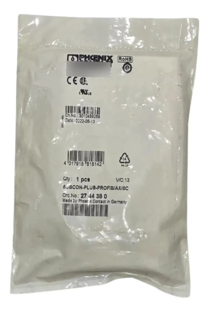 2744380 Phoenix Contact Conector Profibus Db9 12mb Metal