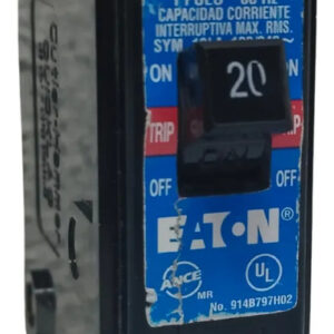 Eaton Bab1020 Interruptor Termomagnético Enchufable 1 Polo