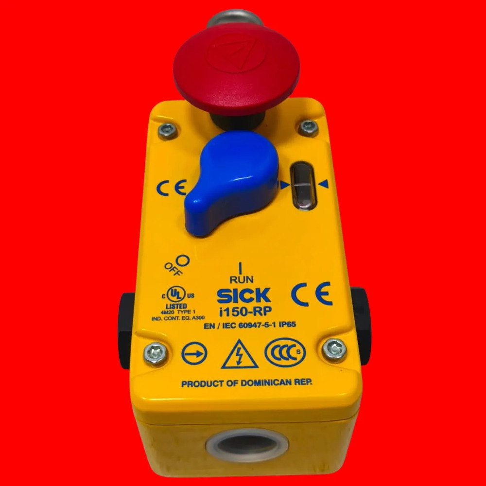 I150-rp223 Sick Interruptor De Seguridad Amarillo - Imagen 3