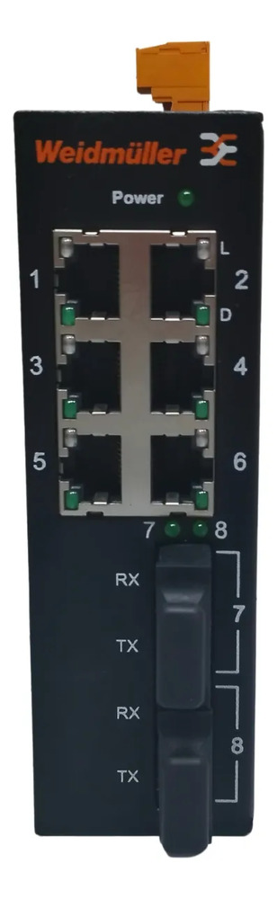 Weidmuller Ie-sw6/2sc-eco Switch Ethernet Industrial