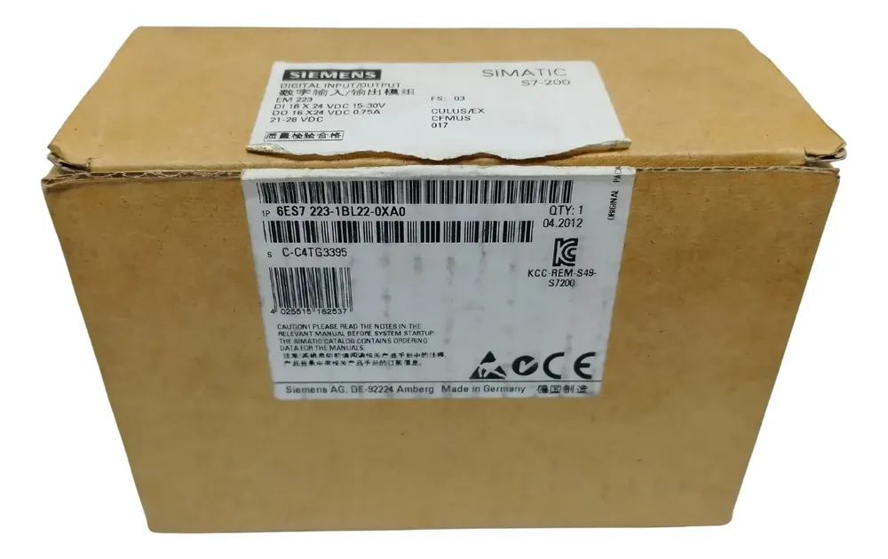 Siemens 6es7 223-1bl22-0xa0 Módulo De Expansión