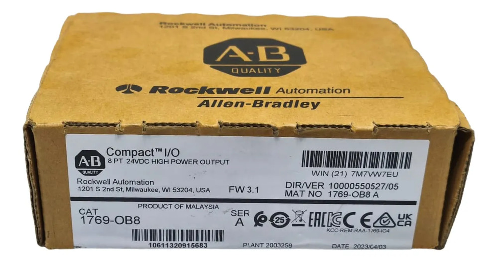1769-ob8 Allen-bradley Compactlogix Output Module 8 Pts 24 - Imagen 2
