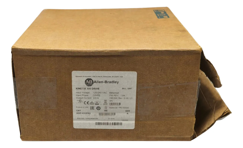 2097-v33pr3 Allen Bradley Kinetix 300 Ethernet/ip