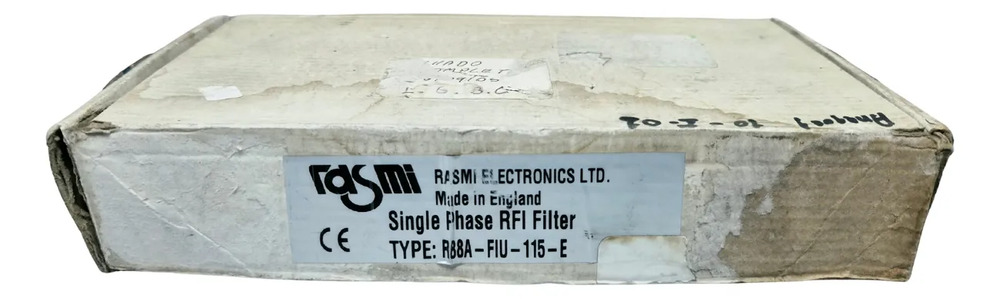 R88a-fiu115-e Filtro De Ruido Rfi Rasmi Electronics Ltd Metalico