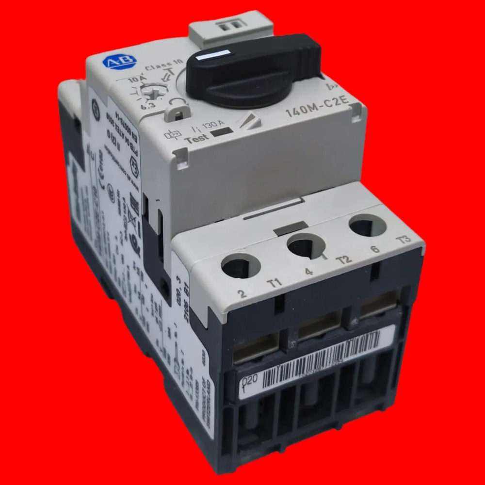 Allen Bradley 140m-c2e-c10 Guardamotor 3p 6.3-10a 50hz/60hz - Imagen 6