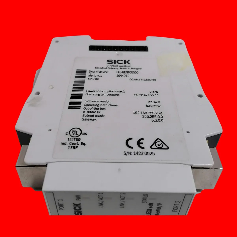 Sick Fx0-gent00000 Relevador Safety 1044072 - Imagen 5