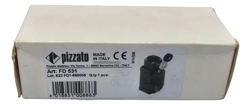 Pizzato Fd-531 Interruptor De Posicion Azul Acero