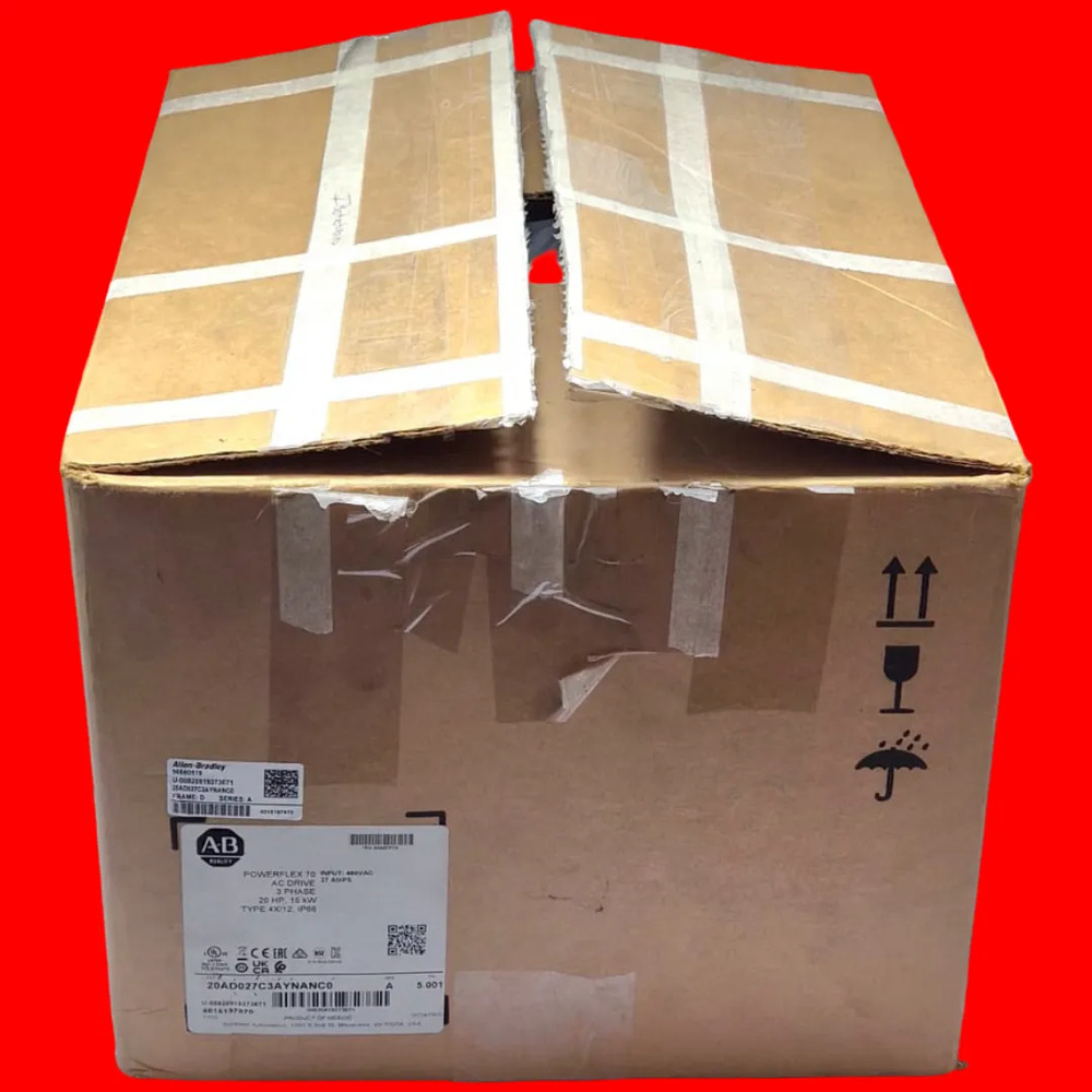 Allen Bradley 20ad027c3aynanc0 Powerflex 70 480 Vac 20hp - Imagen 2