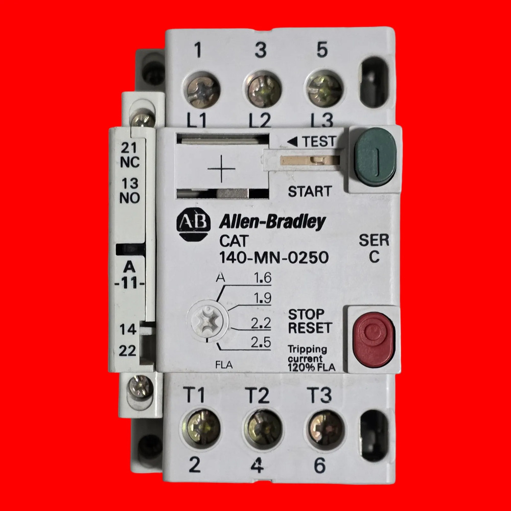 Allen-bradley 140-mn-0250 Guardamotor Ser C 50hz/60hz - Imagen 2