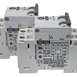 Allen-bradley 1492-cb2 G030 Interruptor Automático 2 Pzas