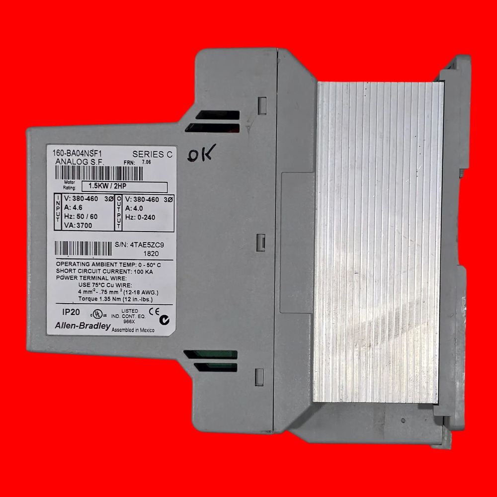 Allen-bradley 160-ba04nsf1 Controlador De Frecuencia Ser C - Imagen 2