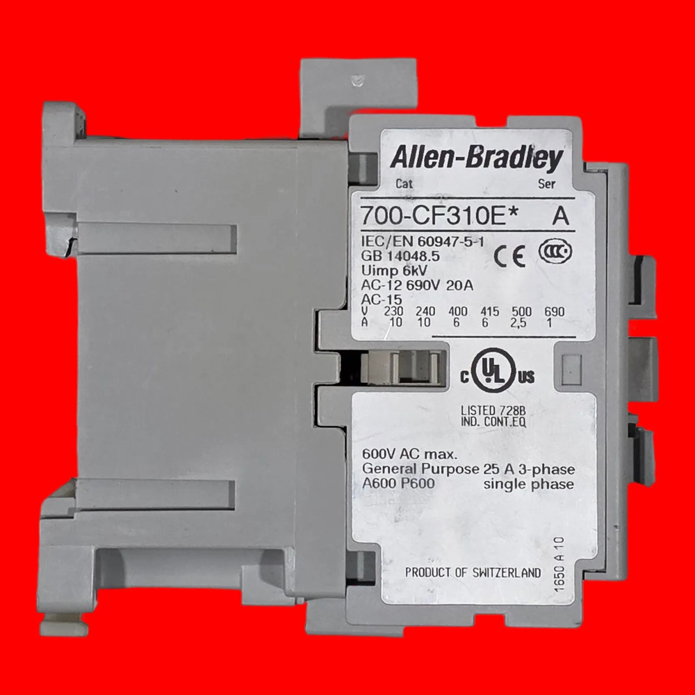 Allen-bradley 700-cf310e Relé De Control Ser A - Imagen 2