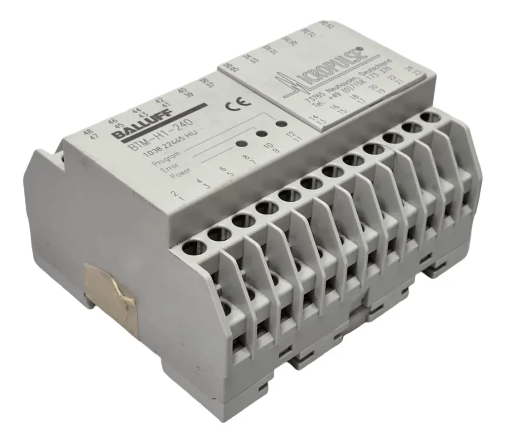 Balluff Btm-h1-240 Procesador De Interfaz Gris