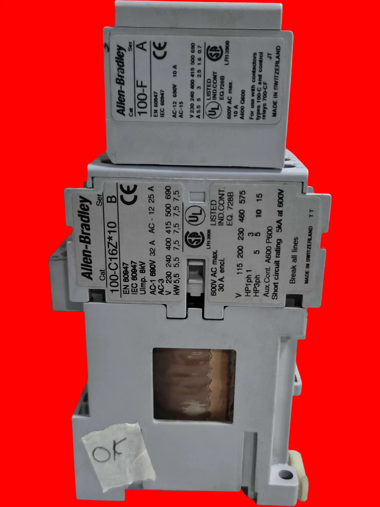 100-c16z*10 Allen Bradley Contactor Iec Con 100-f - Imagen 2