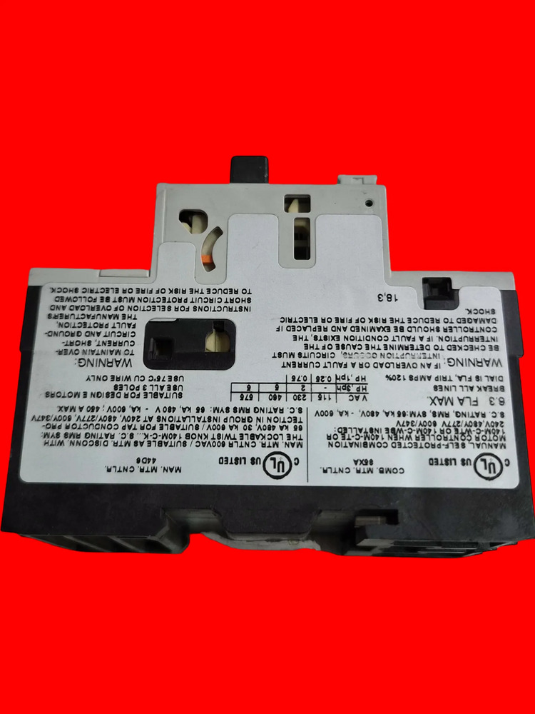 140m-c2e-b63 Allen Bradley Circuit Protection Ser B 50 Hz/60 Hz - Imagen 4
