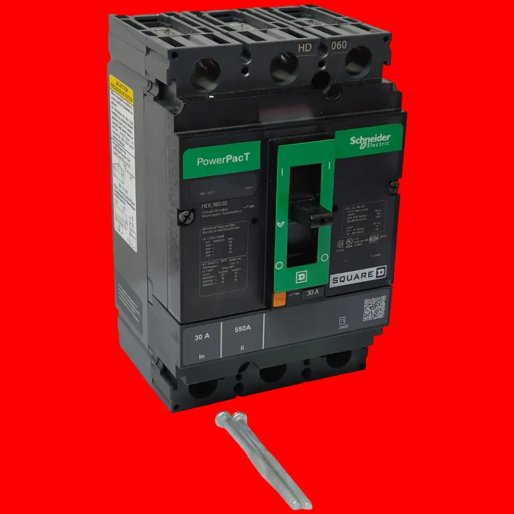Square Hdl36030 Termomag C/zapata 3x30a 18ka 480vac 250vdc - Imagen 6