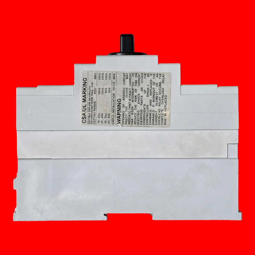 Allen Bradley 140-cmn-4000 Guardamotor Ser D 40hz/60hz - Imagen 4