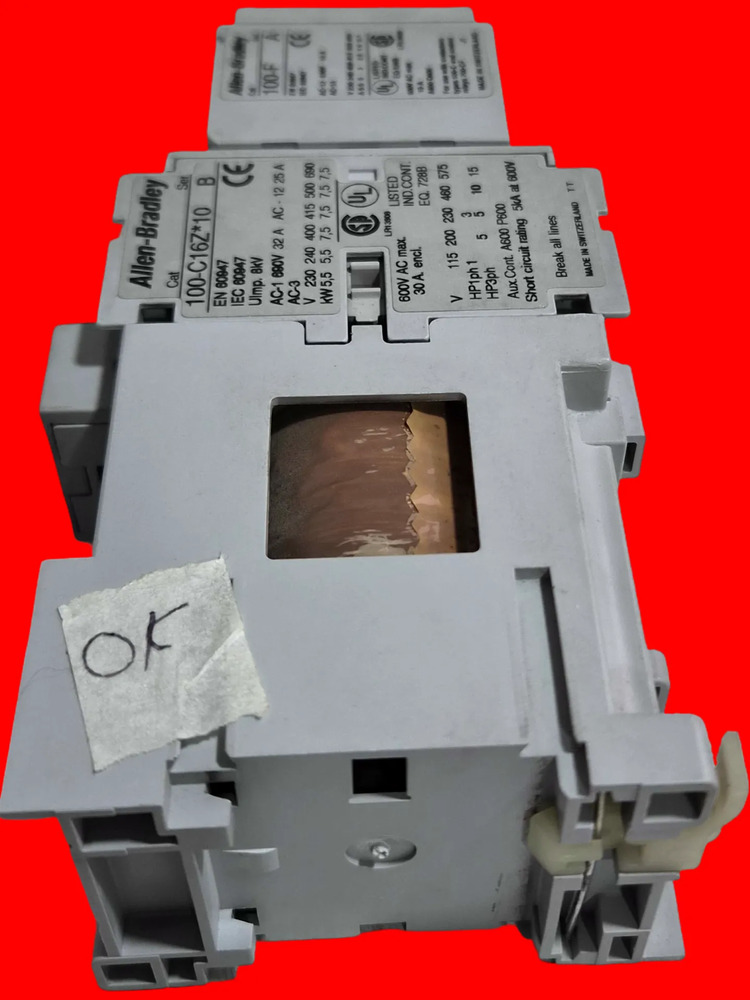 100-c16z*10 Allen Bradley Contactor Iec Con 100-f - Imagen 3