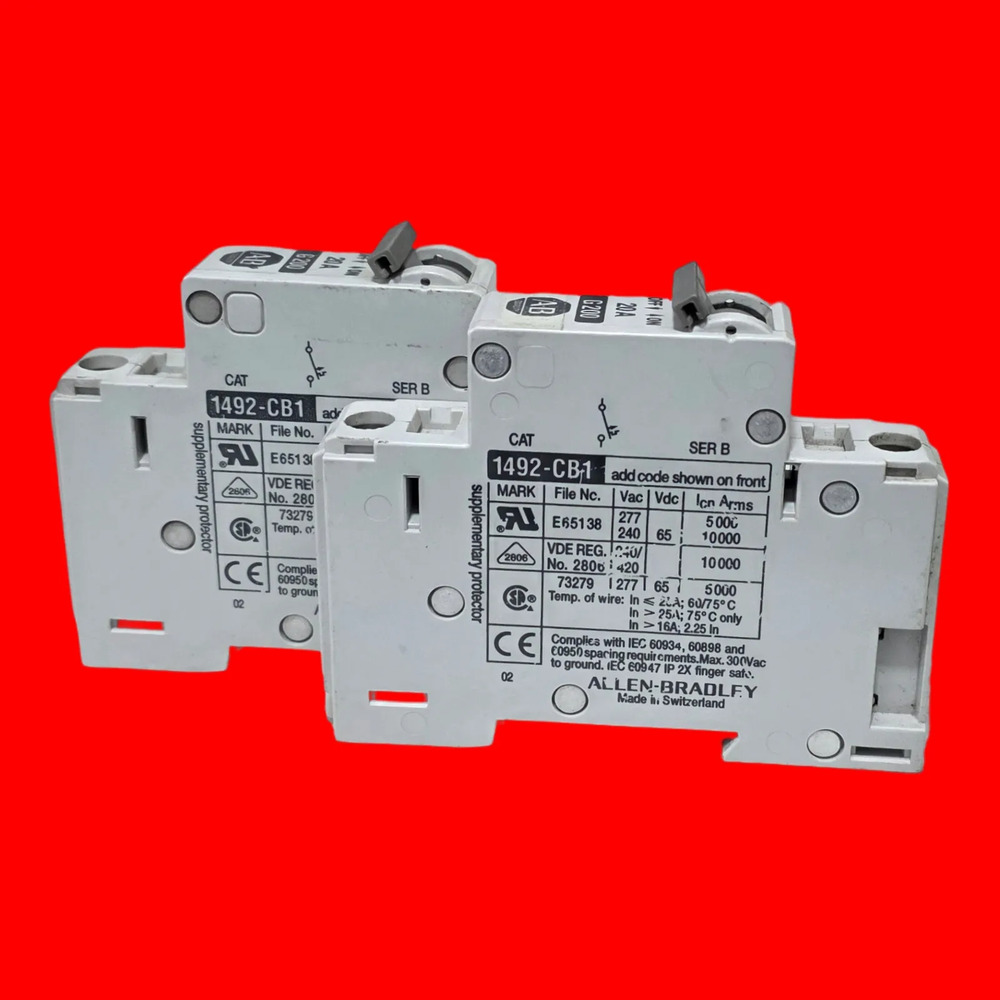 Allen-bradley 1492-cb1 G200 Interruptor Termomagnético 2 Pz - Imagen 2