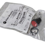 Allen Bradley 800fp-f4 Pulsador Momentaneo Negro/rojo