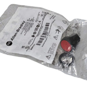 Allen Bradley 800fp-f4 Pulsador Momentaneo Negro/rojo