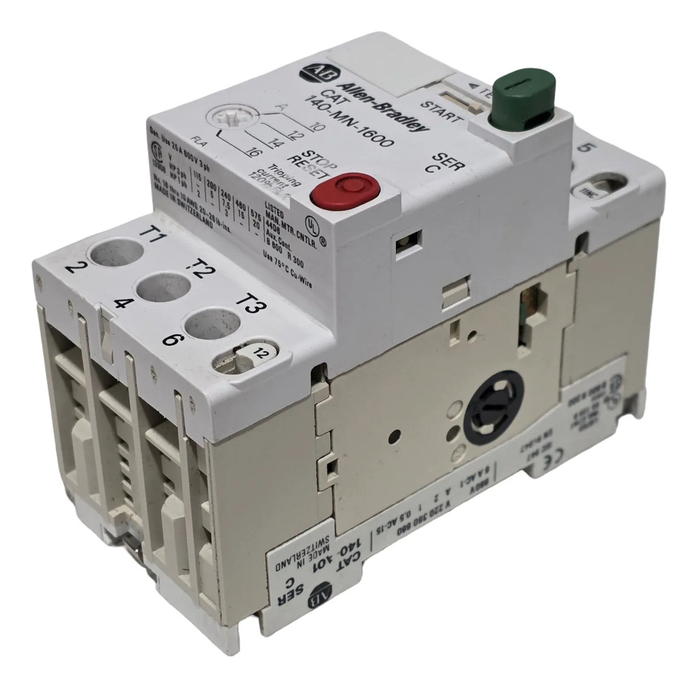Allen-bradley 140-mn-1600 Arrancador Manual De Motor Ser C