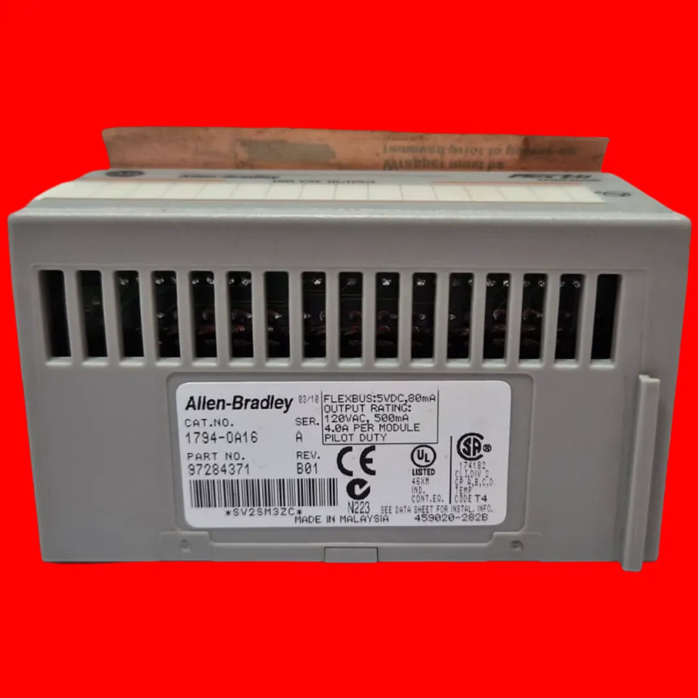 Allen Bradley 1794-oa16 / Flex I/o Módulo De Salida Digital - Imagen 4