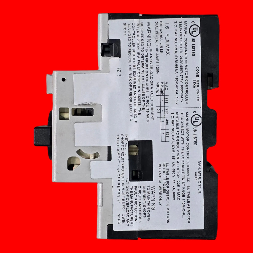 Allen Bradley 140m-c2e-b16 Guardamotor Ser A 50/60 Hz - Imagen 3