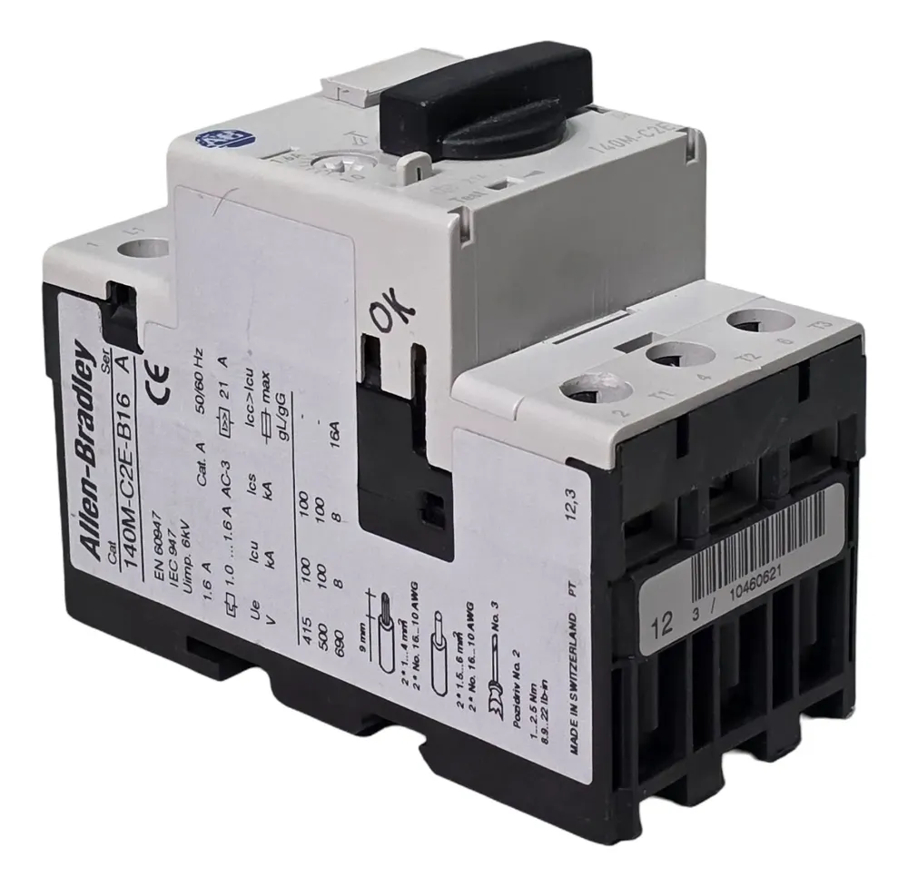Allen Bradley 140m-c2e-b16 Guardamotor Ser A 50/60 Hz