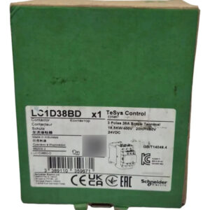 Contactor Lc1d38bd Schneider