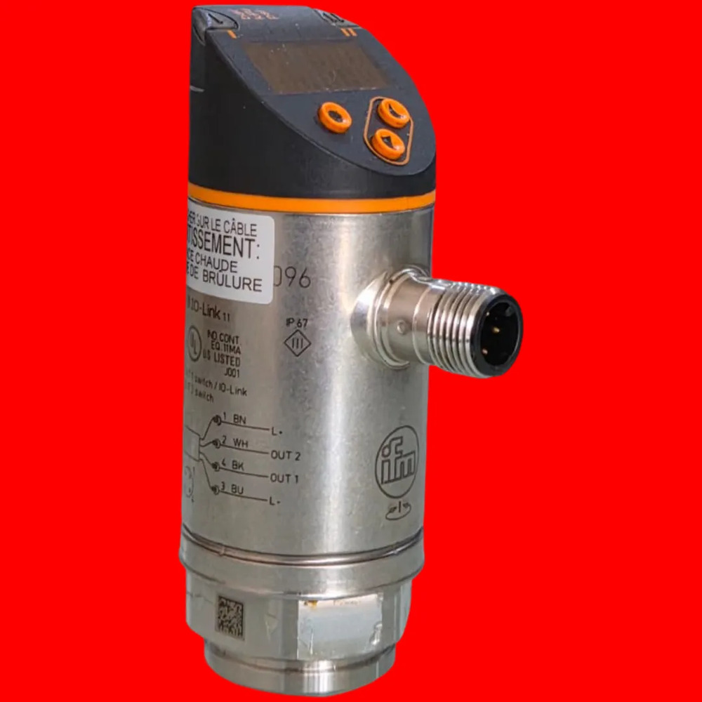 Pn7096 Ifm Efector Detector De Presion Electronico - Imagen 4