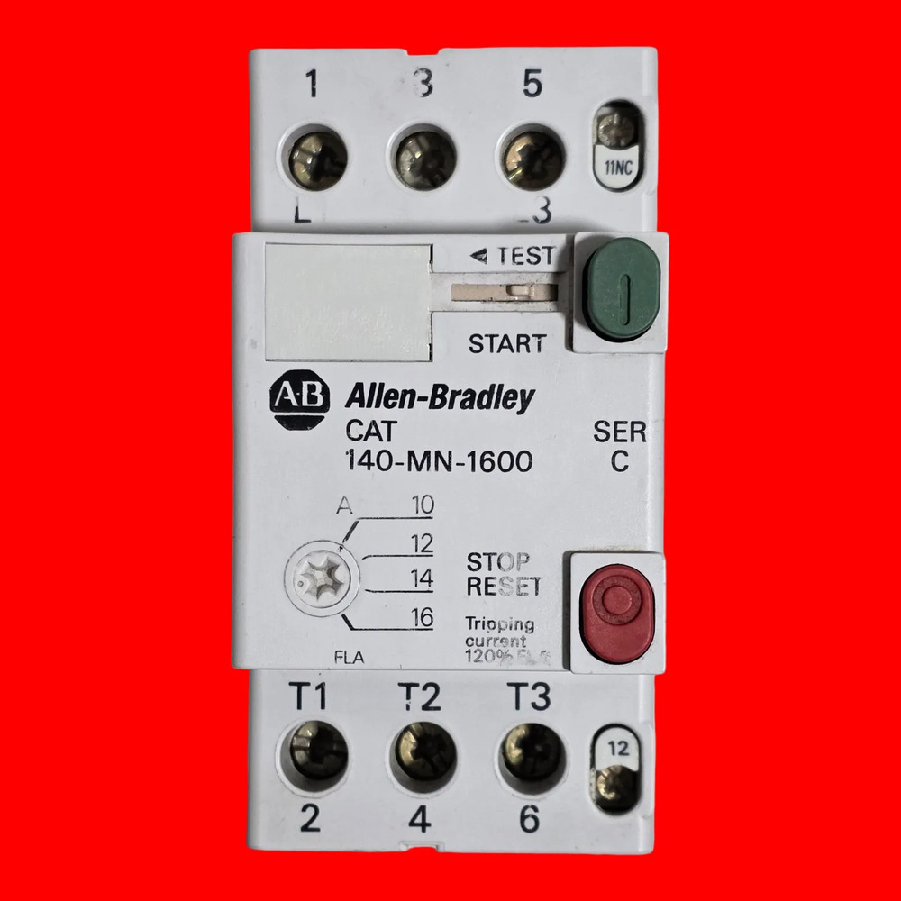 Allen-bradley 140-mn-1600 Arrancador Manual De Motor Ser C - Imagen 2