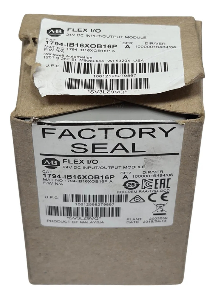Allen Bradley 1794-ib16xob16p Mod De Entradas Y Salidas