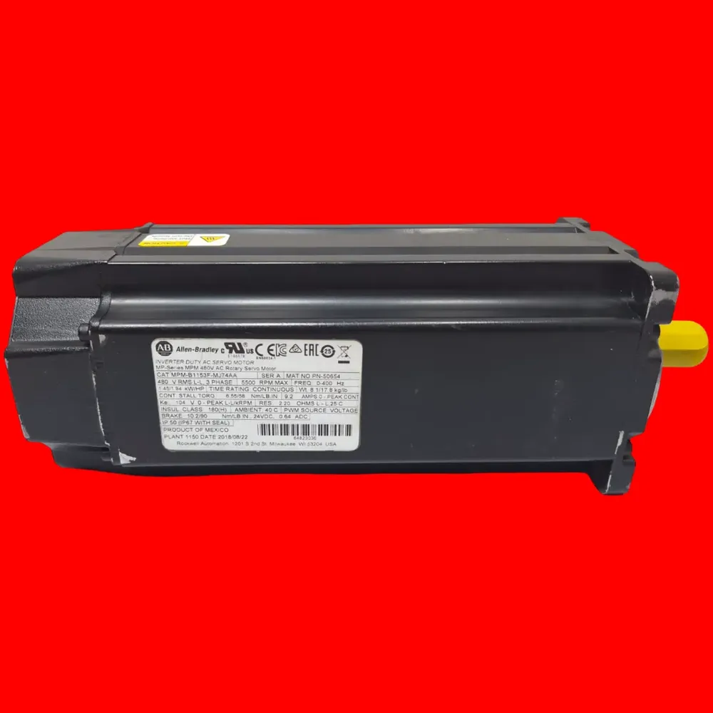 Allen Bradley Mpm-b1153f-mj74aa Servomotor - Imagen 5