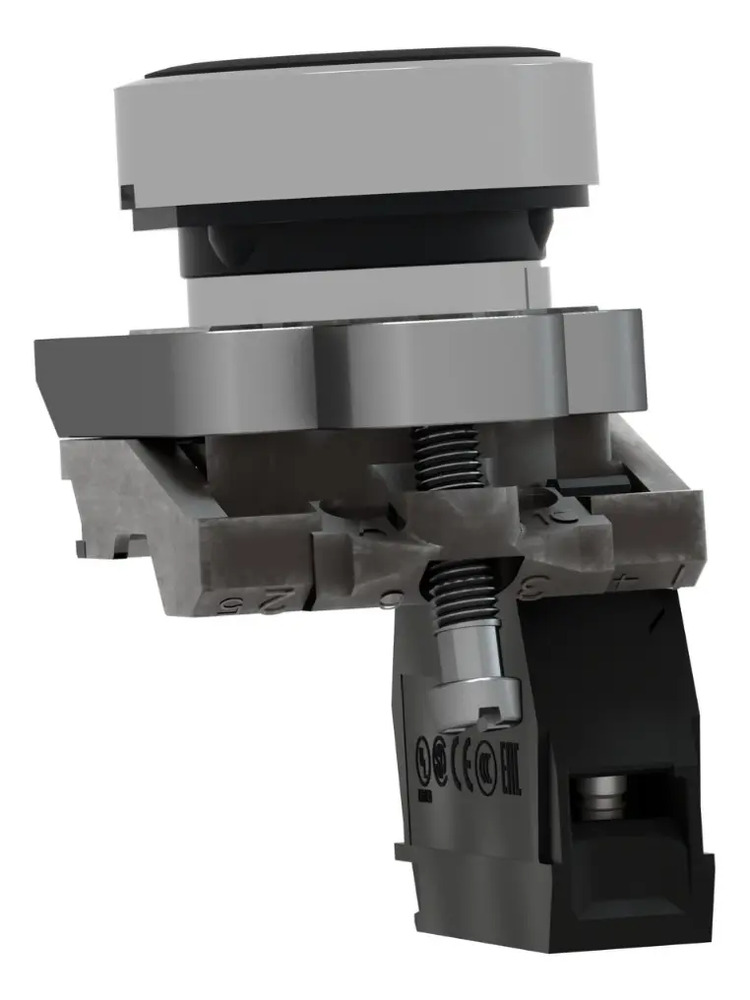 Pulsador De Control Harmony Xb4, 22mm, Negro, De Schneider Electric - Imagen 2