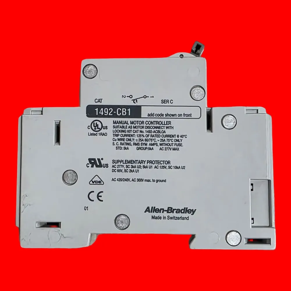 Allen-bradley 1492-cb1 H010 Interruptor Termomagnético Ser C - Imagen 3