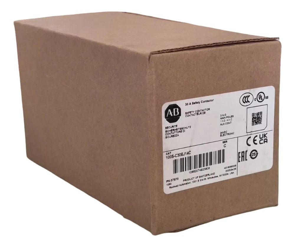 Allen Bradley 100s-c30ej14c Contactor De Seguridad