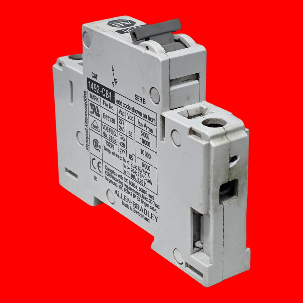 Allen-bradley 1492-cb1 G200 Interruptor Termomagnético 2 Pz - Imagen 3