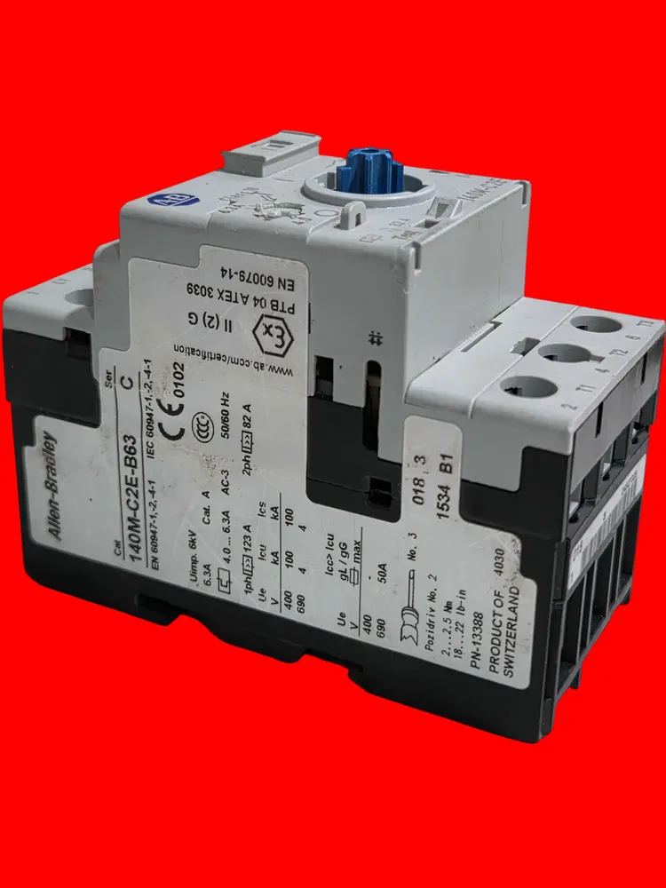 140m-c2e-b63 Allen Bradley Circuit Protection Ser C - Imagen 5