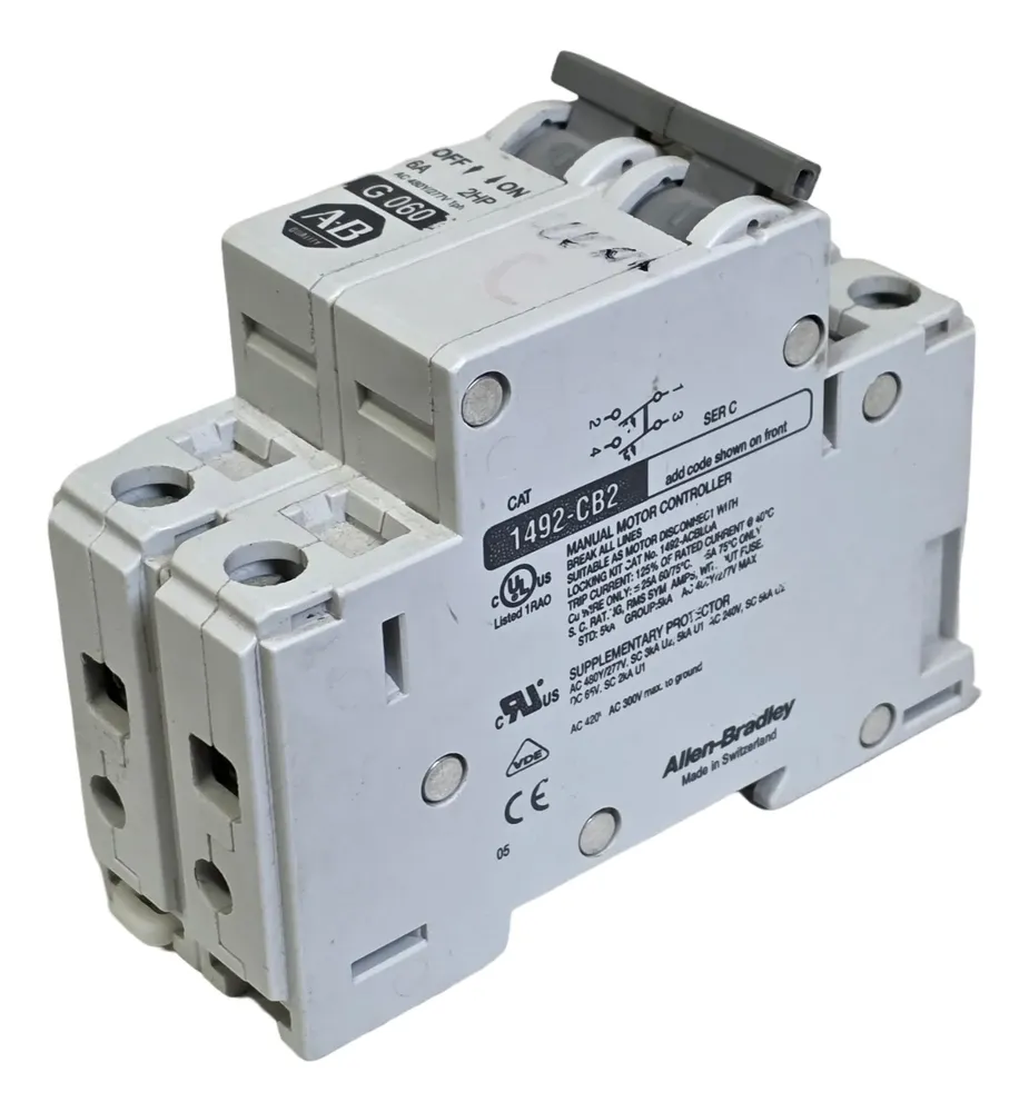 Allen-bradley 1492-cb2 G060 Interruptor Termomagnético Ser C