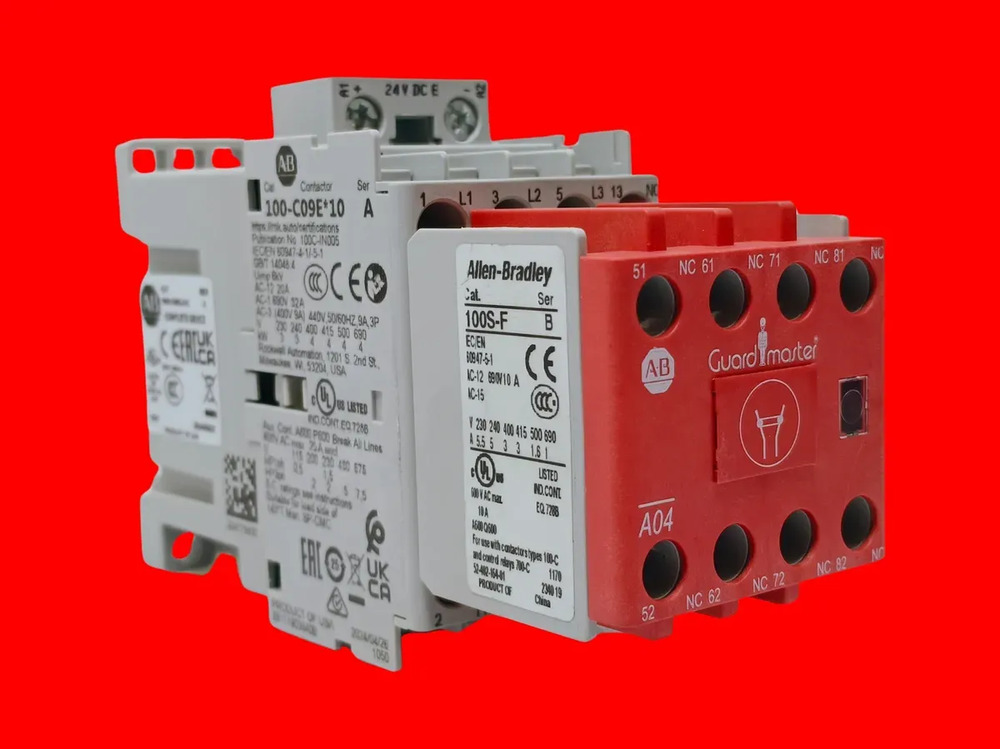 Allen Bradley 100s-c09ej14c Safety Contactor 24v 9a - Imagen 3