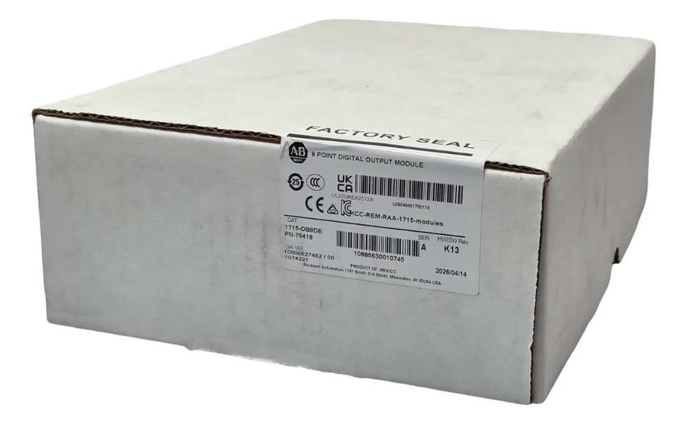 Allen-bradley 1715ob8de 1715 8 Point Digital Output Module